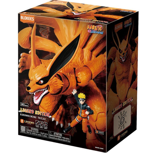 Blokees Naruto Shippuden - Legend Series Edition 01 - Kurama (Nine Tails) - Model Kit 263 pz - Action Figure 73524