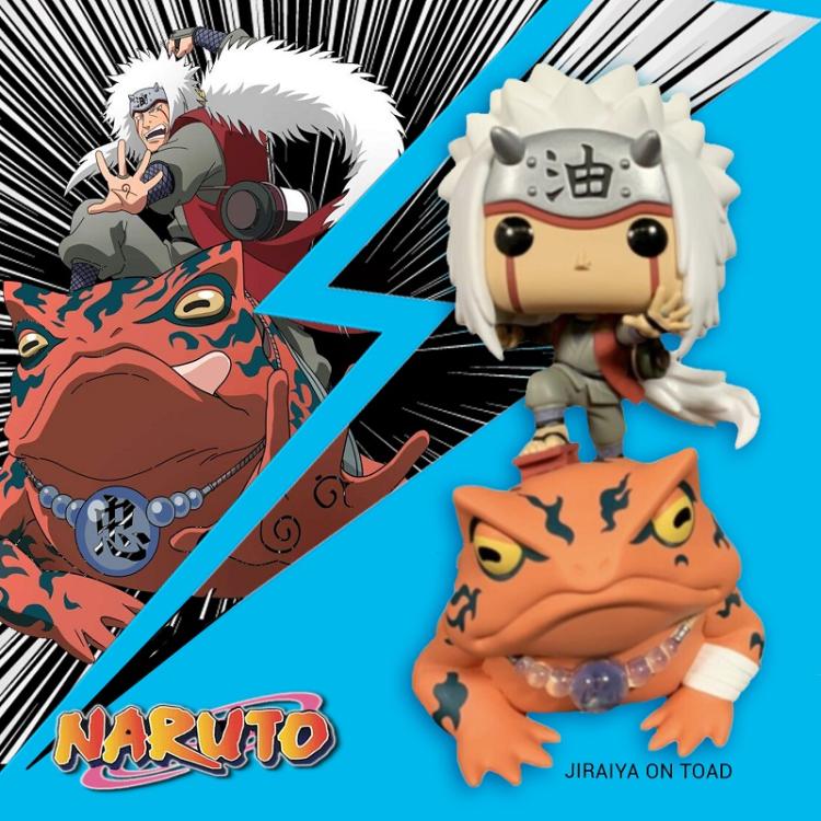 Funko Pop ! Rides - Naruto Shippuden (73) Jiraiya On Toad - Special Edition 15Cm