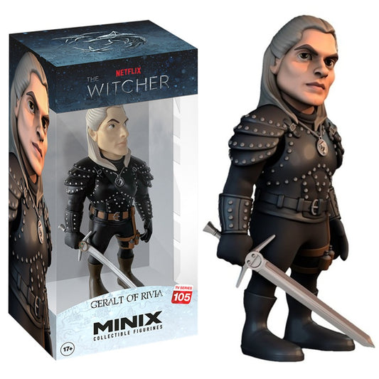 Minix: Netflix The Witcher (105) Geralt Of Rivia Figure 12Cm Statuetta PVC