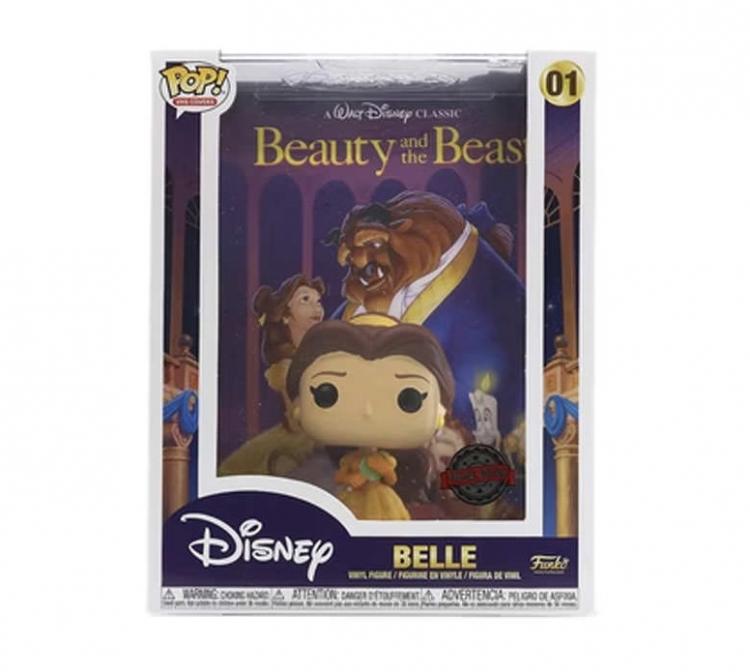 Funko Pop ! Walt Disney Classic Beauty And The Beast (01) Belle Vhs Covers S.E.