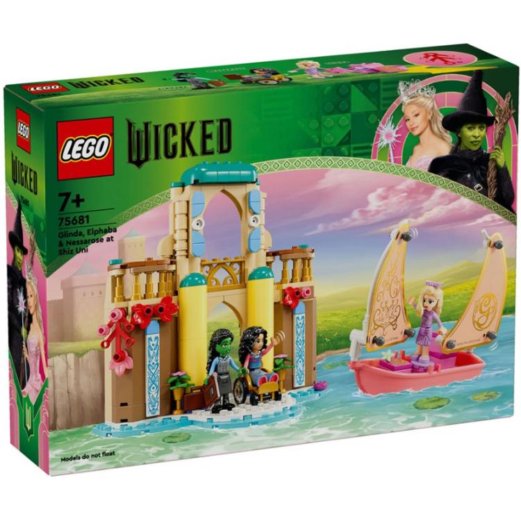 Lego - Wicked 75681 (Glinda Elphaba E Nessarose All’Università Di Shiz) 304Pz 7+
