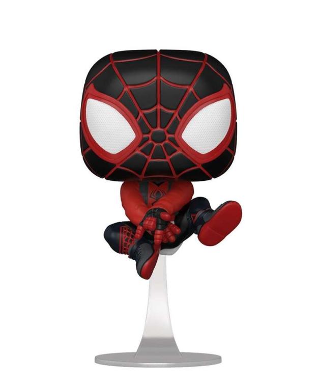 Funko Pop ! Spiderman Miles Morales - (767) Bodega Cat Suit Figure Vinyl 9Cm