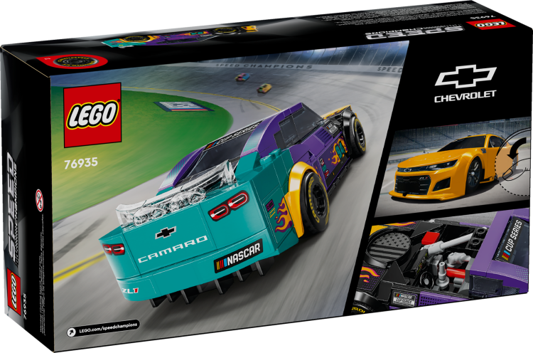 Lego Speed Champions Nascar Chervrolet Camaro Zl1 76935 Modellino Auto 328Pz