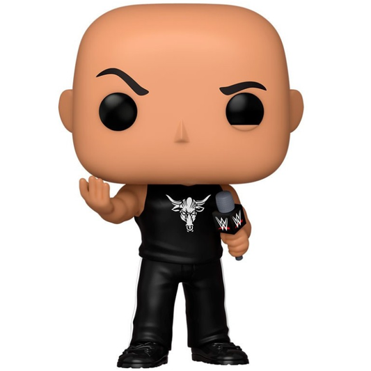 Funko Pop ! Wwe (78) The Rock - Wrestling Vinyl Figure Statuetta Statua 9Cm