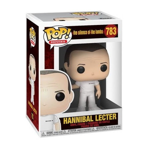 Funko Pop ! Horror The Silence Of The Lambs (788) Hannibal Lecter Figure 9Cm