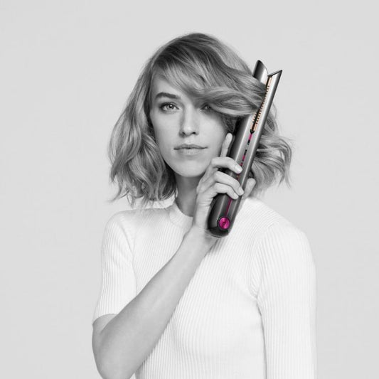 Dyson Piastra Per Capelli Corrale Nero-Nichel/Fucsia Capelli Lisci Senza Filo