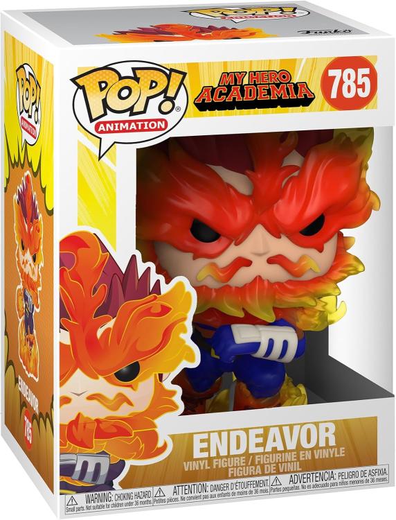 Funko Pop ! Animation My Hero Academia (785) Endeavor Vinyl Figure 9Cm Statuetta