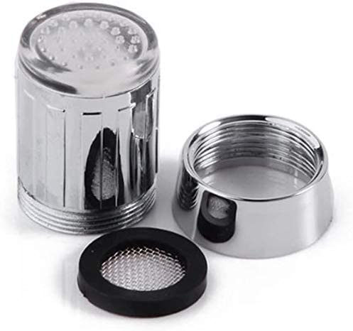 Filtro Rubinetto Rompigetto Universale Bagno Cucina Led Rgb Sensore Temperatura