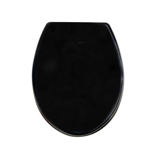 COPRIWATER UNIVERSALE NERO TINTA UNITA MDF RESISTENTE CERNIERE ACCIAIO WC BAGNO