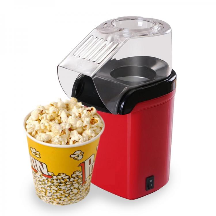 Macchina Per Pop Corn Elettrica 1200W Rossa Ad Aria Calda Senza Grassi | Tx-9531