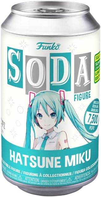 Funko Soda - Hatsune Miku Vinyl Figure Anime Giapponese Statuetta Da Collezione