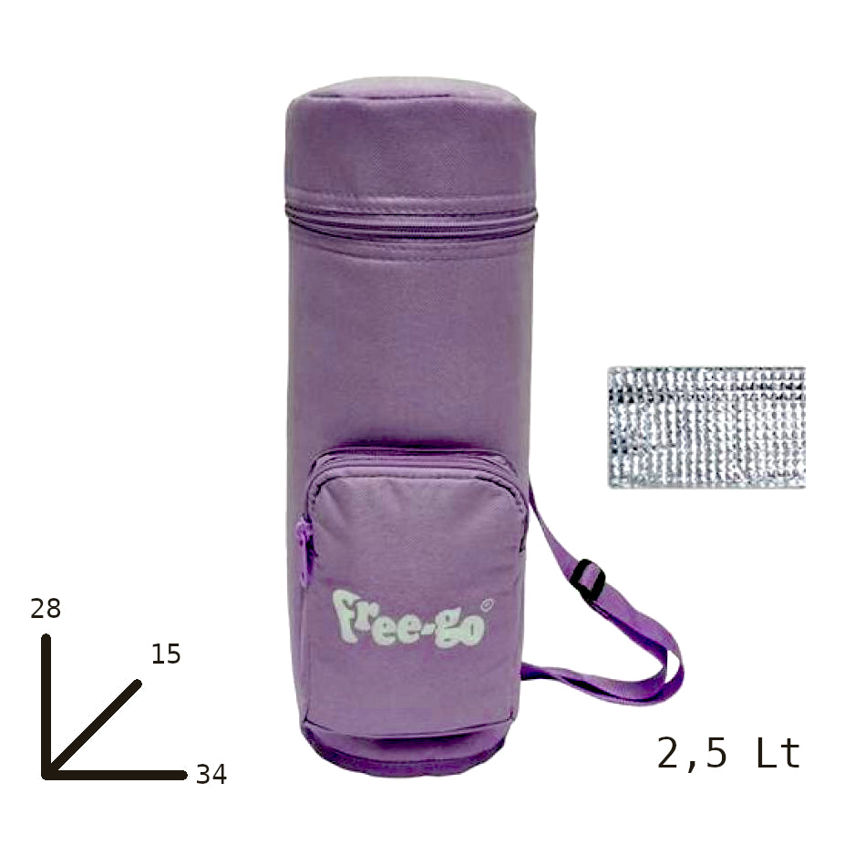 Sacca Termica Borsa Termica Porta Bottiglie Thermos Termico 2,5Lt Mare Campeggio