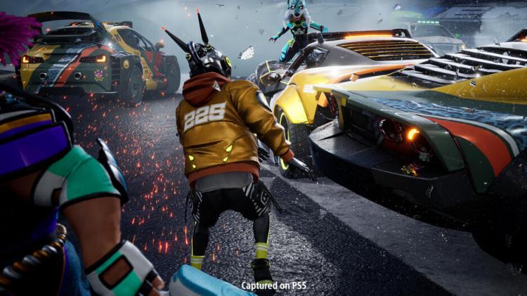 DESTRUCTION ALLSTARS PS5 GIOCO ITALIANO PLAY STATION 5 VIDEOGIOCO CARS GT SPORT