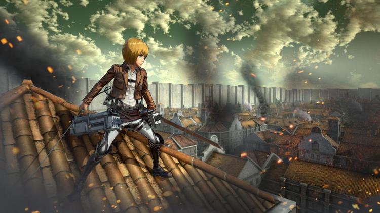 A.O.T. WINGS OF FREEDOM PS4 GIOCO ITALIANO ATTACK OF TITAN EU PLAY STATION 4 ITA