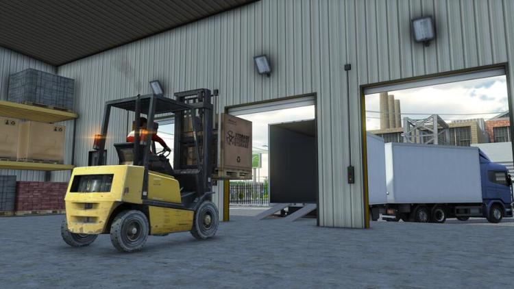 Truck And Logistics Simulator Ps5 Gioco Playstation 5 Italiano Delivery Consegne