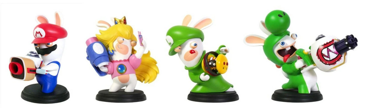 Mario + Rabbids Kingdom Battle Statua Peach 16,5 Cm Da Collezione Nintendo Switch