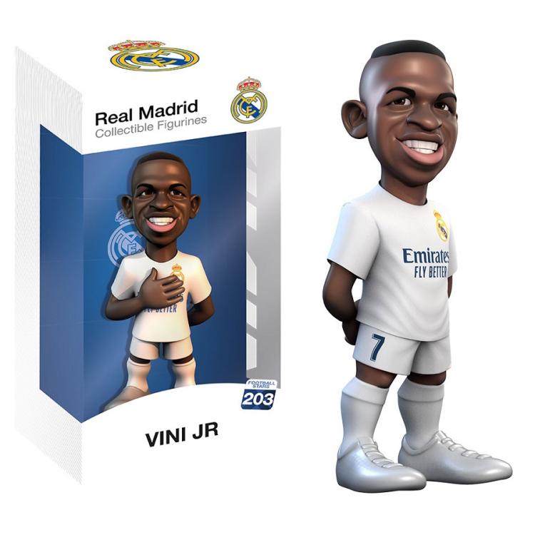 Minix Real Madrid (203) Vinicius Junior - Football Stars Figure 12Cm Calciatore