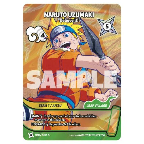 Naruto Mythos 2nd Edition (Booster Box 24 Buste ENG) Carte Collezionabili - TCG Pack 24 Bustine