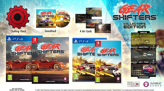 Gearshifters (Collector'S Edition) Ps4 Videogioco Playstation 4 Eu Italiano Cars