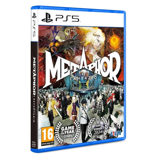 Metaphor - Refantazio Ps5 Videogioco Playstation 5 Italiano Gioco Atlus Nuovo