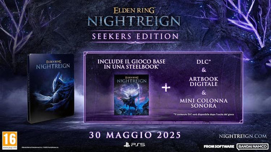 Elden Ring: Nightreign (Seekers Edition) Steelbook Ps5 Playstation 5 Eu
