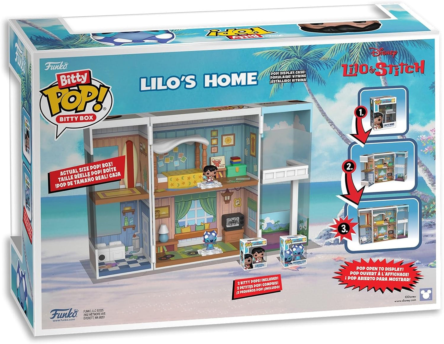 Funko Bitty Pop ! Bitty Box - Lilo's Home - Disney Lilo & Stich 30 Cm