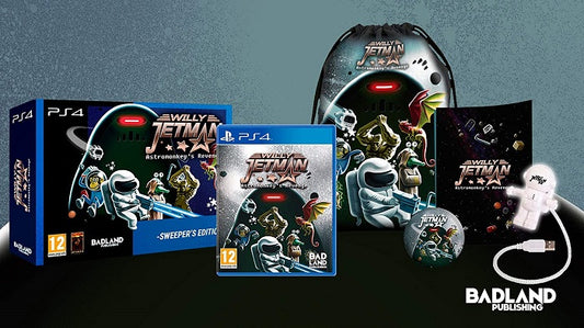 Willy Jetman Astromonkey'S Revenge Sweeper'S Edition Ps4 Bundle Gioco Italiano