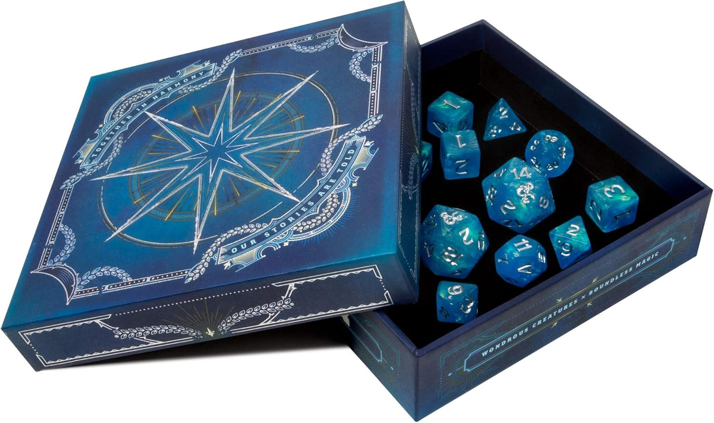 Dungeons & Dragons - (Forgotten Realms) Laeral Silverhand's Explorer's Kit - Rpg Set Dadi