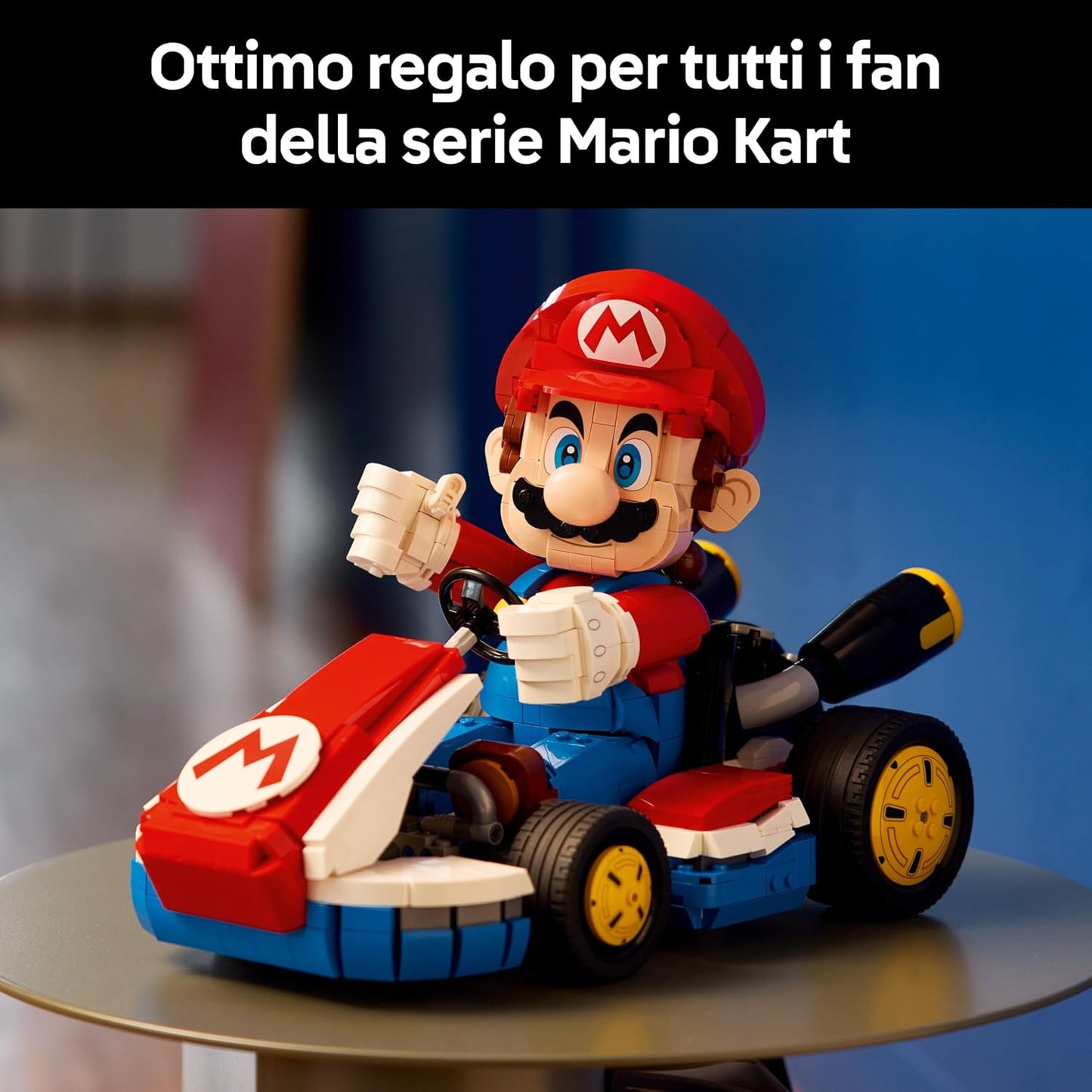 Lego - Super Mario Kart 72037 (Mario & Standard Kart) 1972 pz 18+ Costruzioni