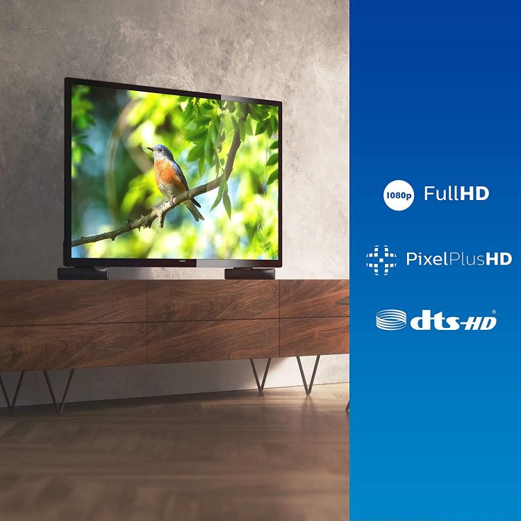 Philips Smart Tv 32" Led Full Hd Dvb/T2/S2 32Pfs6805/12 Wi Fi Netflix Ps4 Nero