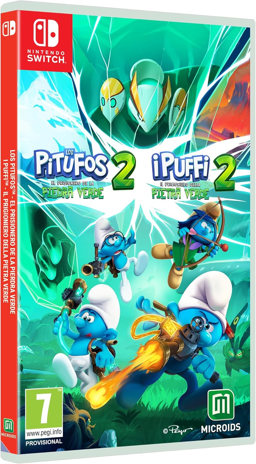 I Puffi 2 - Il Prigionero Della Pietra Verde The Smurfs Nintendo Switch Gioco It