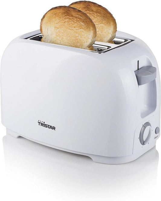 Tristar Tostapane Br-1013 Riscaldare Panino Toast Espulsione Automatica Bianco