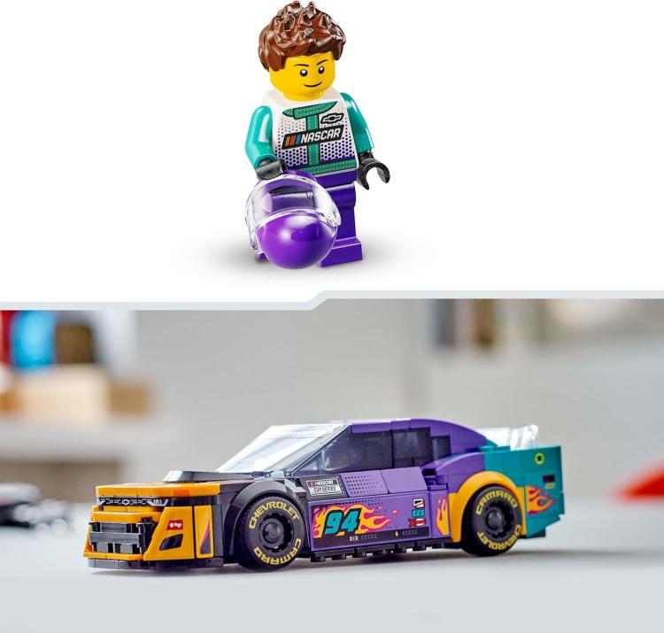 Lego Speed Champions Nascar Chervrolet Camaro Zl1 76935 Modellino Auto 328Pz