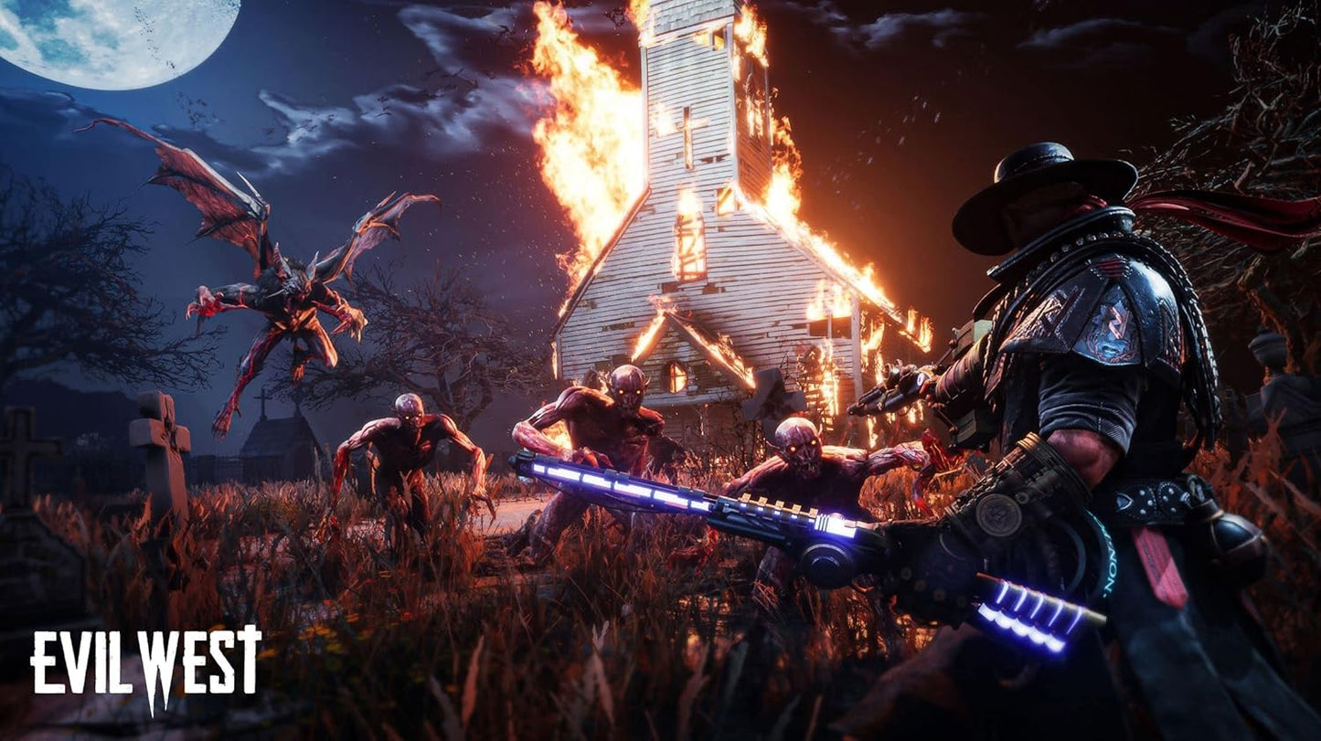 Evil West Ps5 Gioco Italiano Playstation 5 Videogioco Nuovo Sigillato Pal Ita