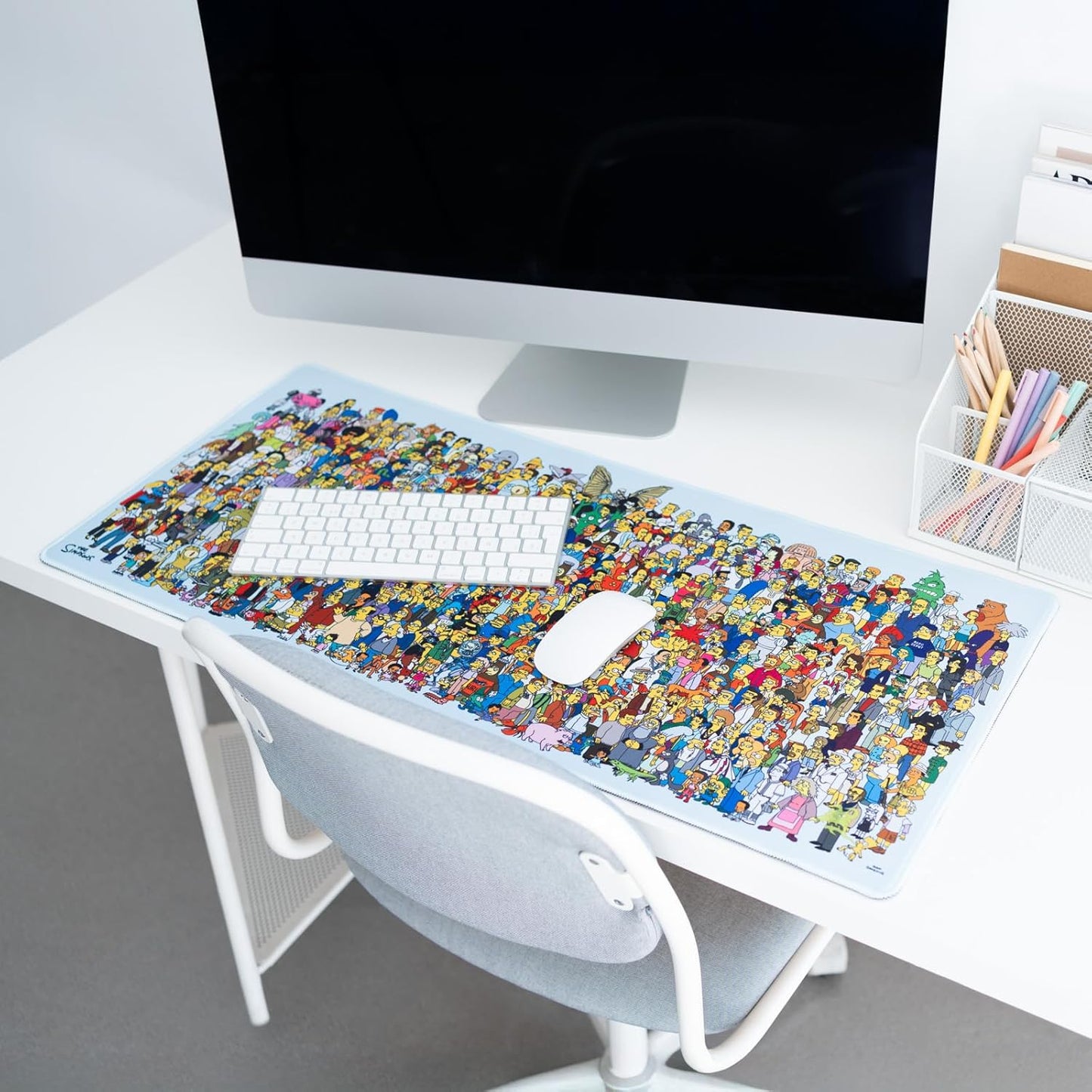 The Simpsons - Desk Mat XXL Tappetino Tastiera E Mouse Pad Gaming Scrivania