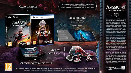 AWAKEN - ASTRAL BLADE - TANIA'S EDITION PS5 GIOCO ITALIANO PLAYSTATION 5 NUOVO