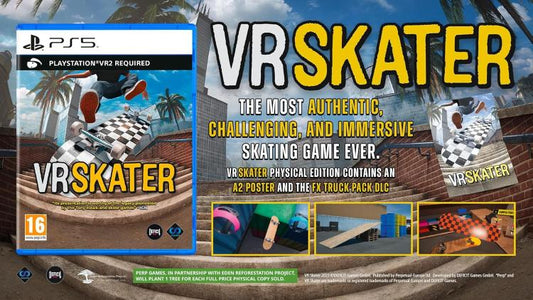 Vr Skater - Vr2 Ps5 Videogioco Italiano Playstation 5 Sigillato Copertina Eu