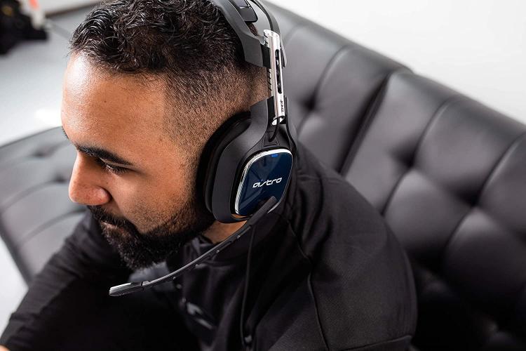 ASTRO A40 TR GAMING HEADSET GEN. 4 + MIXAMP PRO TR CUFFIE PS4 PS5 PC MAC NERO