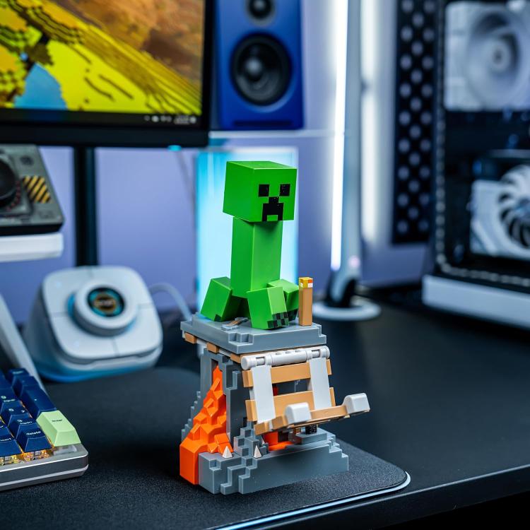 Cable Guys - (Creeper) Minecraft Statuetta Stand Ricarica Smartphone Controller