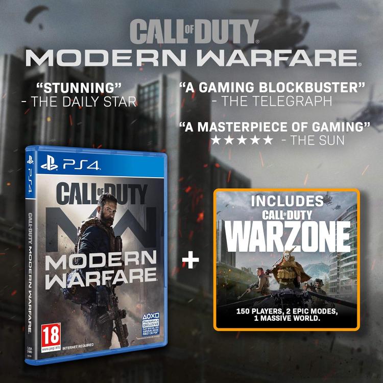 CALL OF DUTY MODERN WARFARE PS4 GIOCO PAL ITALIANO PLAYSTATION 4 ITA NUOVO COD