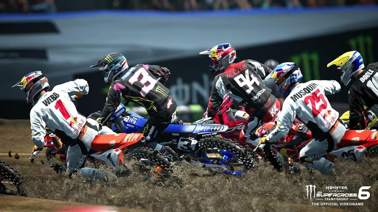 MONSTER ENERGY SUPERCROSS 6 PS4 VIDEOGIOCO ITALIANO EU PLAYSTATION 4 NUOVO PS5