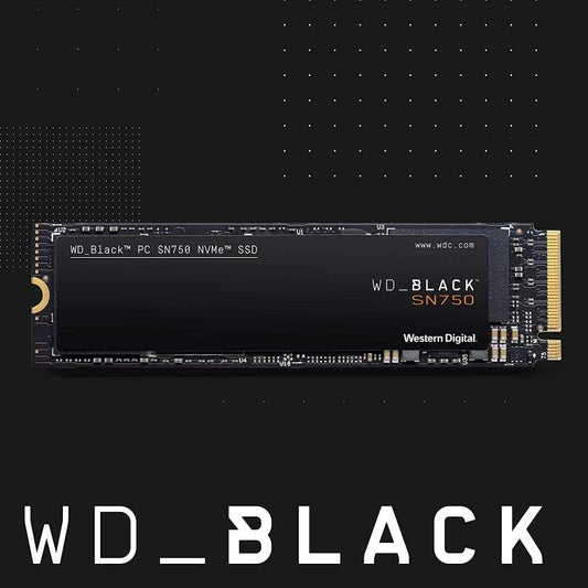 Western Digital Ssd Interno Gaming 500Gb Sn750 M.2 Wd Black Pcie Nvme 3.0