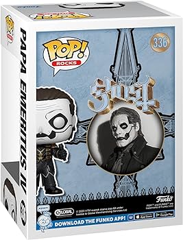 Funko Pop ! Rocks Ghost - (336) Papa Emeritus Iv Vinyl Figure 9Cm Rock In Stock