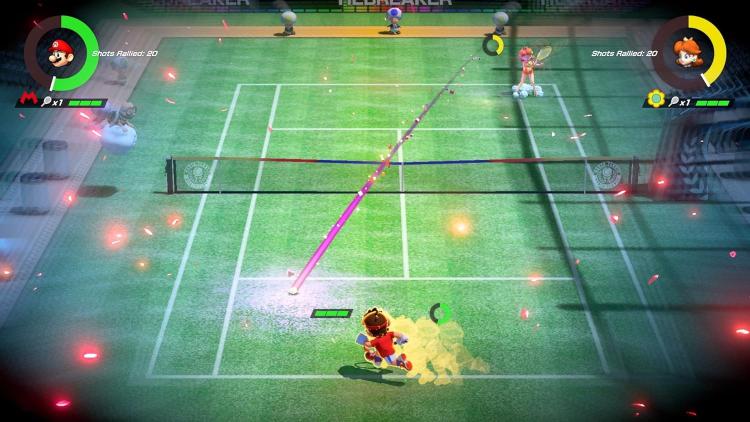 Mario Tennis Aces Nintendo Switch Videogioco Ufficiale Copertina Europa Nuovo