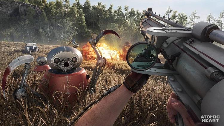 ATOMIC HEART PS4 GIOCO EU ITALIANO PLAYSTATION 4 VIDEOGIOCO NUOVO SIGILLATO PS5