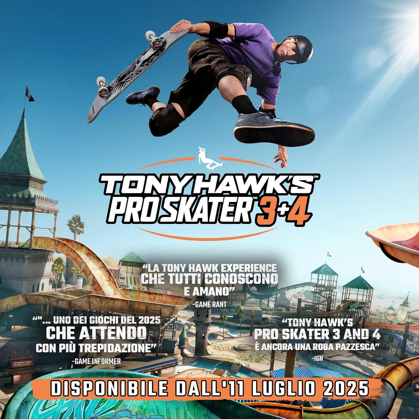 Tony Hawk S Pro Skater 3+4 Gioco Nintendo Switch Italiano Videogioco Nuovo