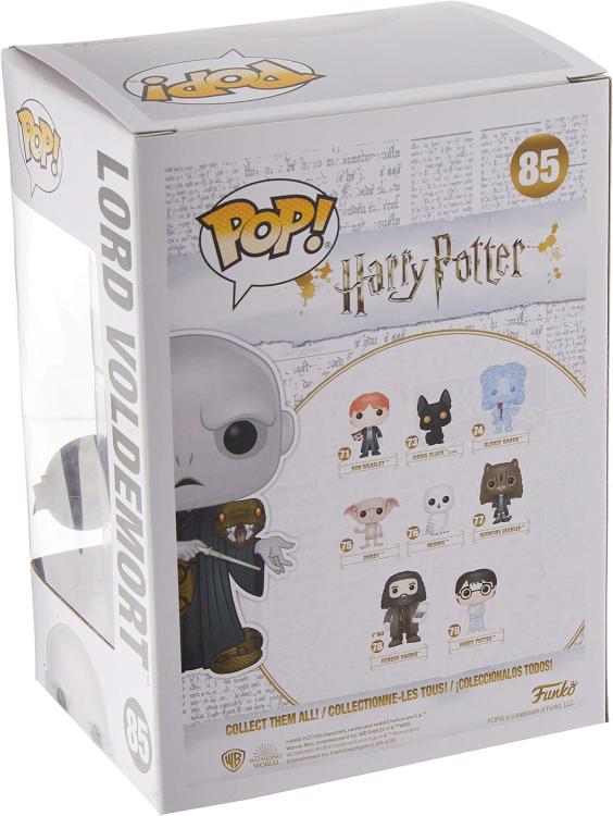 Funko Pop ! Harry Potter - (85) Lord Voldemort W/ Nagini Special Edition 9Cm