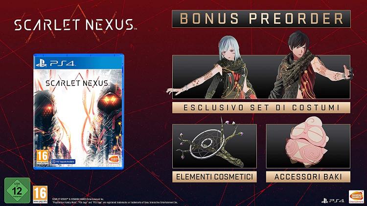 Scarlet Nexus Ps4 Gioco Play Station 4 Italiano Videogioco Eu Nuovo Upgrade Ps5