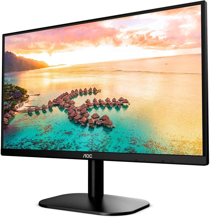 AOC MONITOR ITALIA 24B2XH LED 23.8" IPS FHD 1920 x 1080 75 KZ VGA HDMI NERO