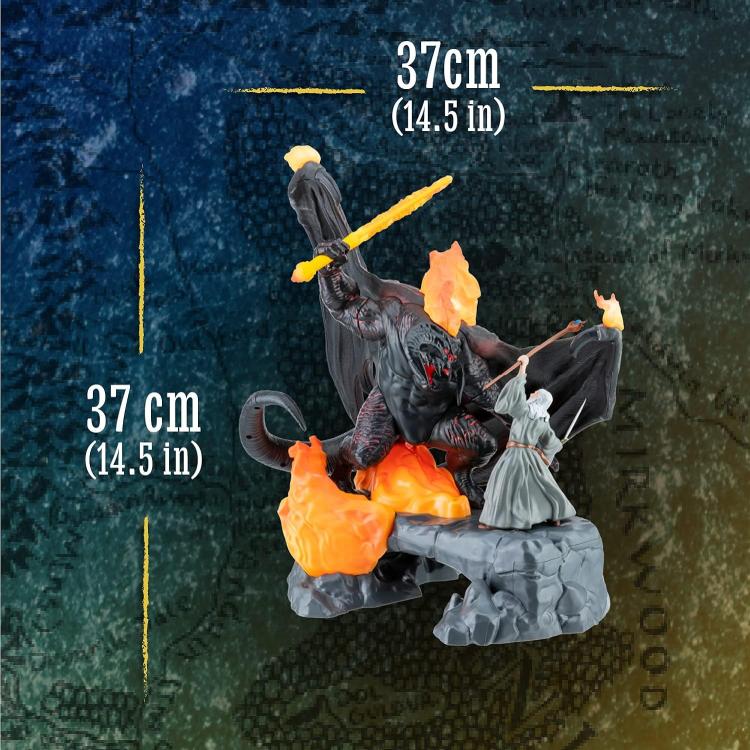 Il Signore Degli Anelli - Lampada The Balrog Vs Gandalf 41Cm Paladone Led Light